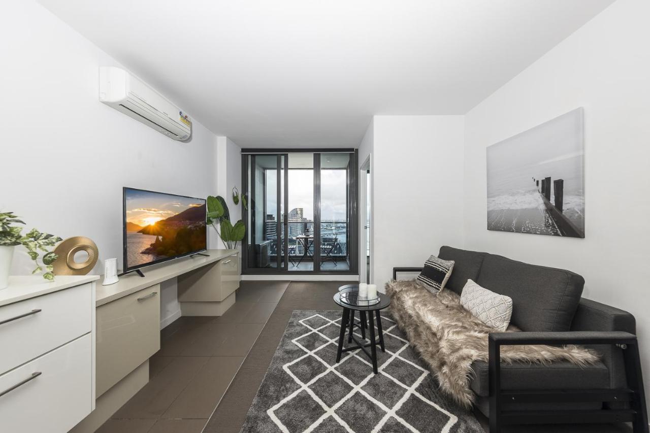 Hudson Sea View Apartments Southern Cross Station Cbd Мельбурн Екстер'єр фото